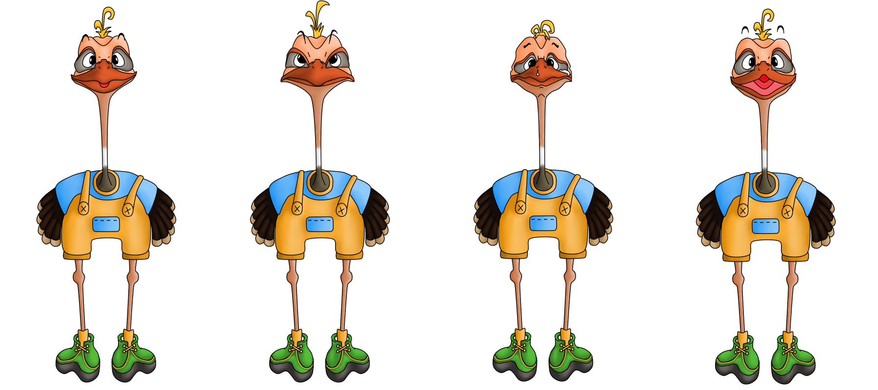 动画造型与表情设计 角色灵魂的双重塑造